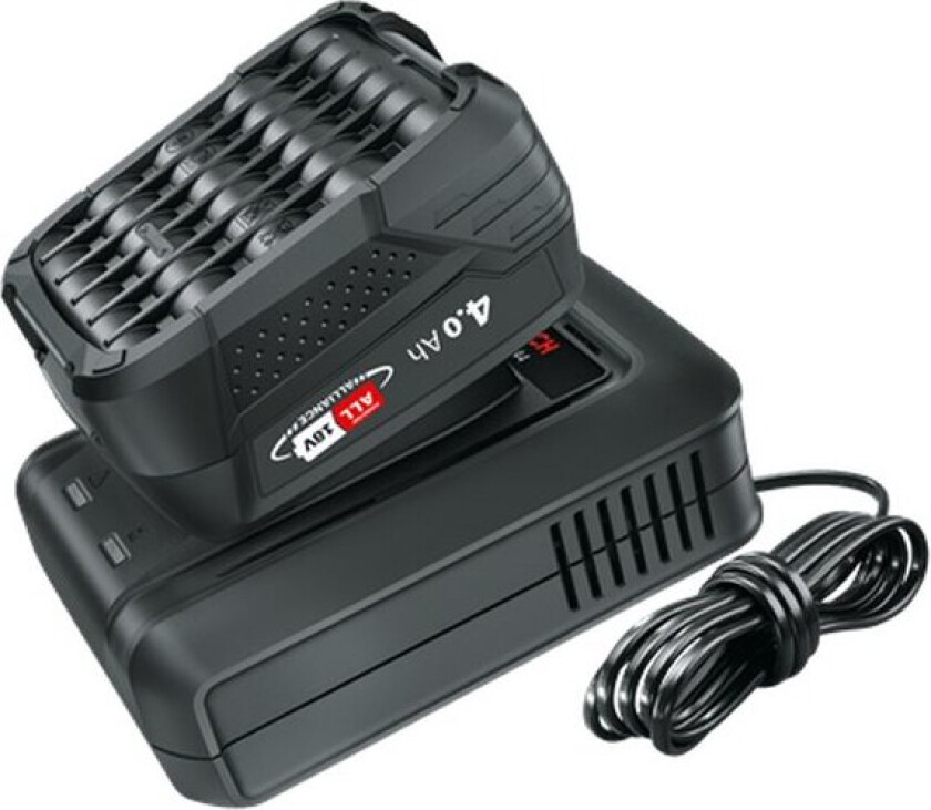 BOSCH BATTERISETT 18V 4,0AH M/LADER AL18V-44