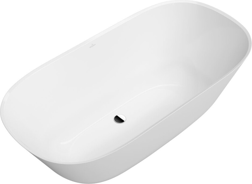 VILLEROY & BOCH THEANO FRITTSTÅENDE BADEKAR 155X75 STONE WHITE