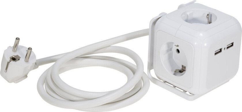 SKJØTEKONTAKT MAGIC CUBE M/4 UTTAK - 1.4M
