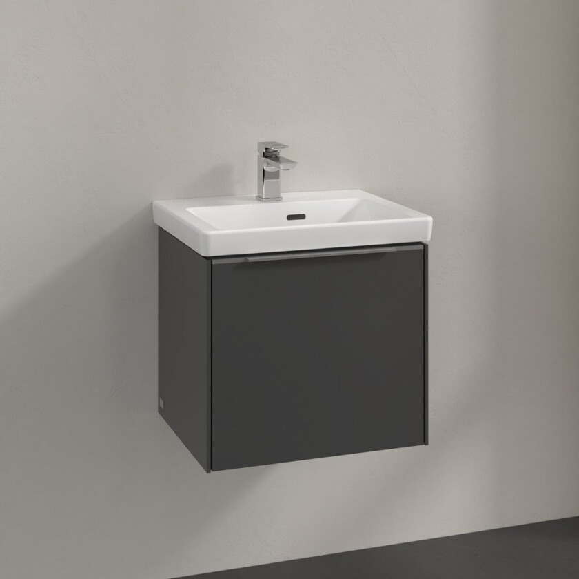 VILLEROY & BOCH SUBWAY 3.0 SERVANTSKAP 47X42 GRAPHITE HÅNDTAK I KROM