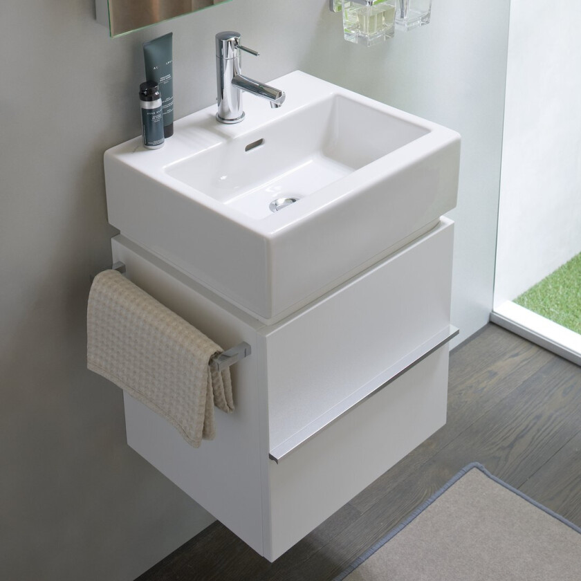 LAUFEN LIVING SQUARE SERVANTSKAP 65 CM 1 SKUFF KALKET EIK