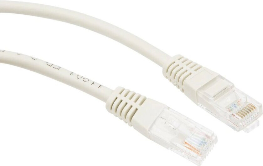 ELITECH NETTVERKSKABEL KAT 6 UTP 2M GRÅ