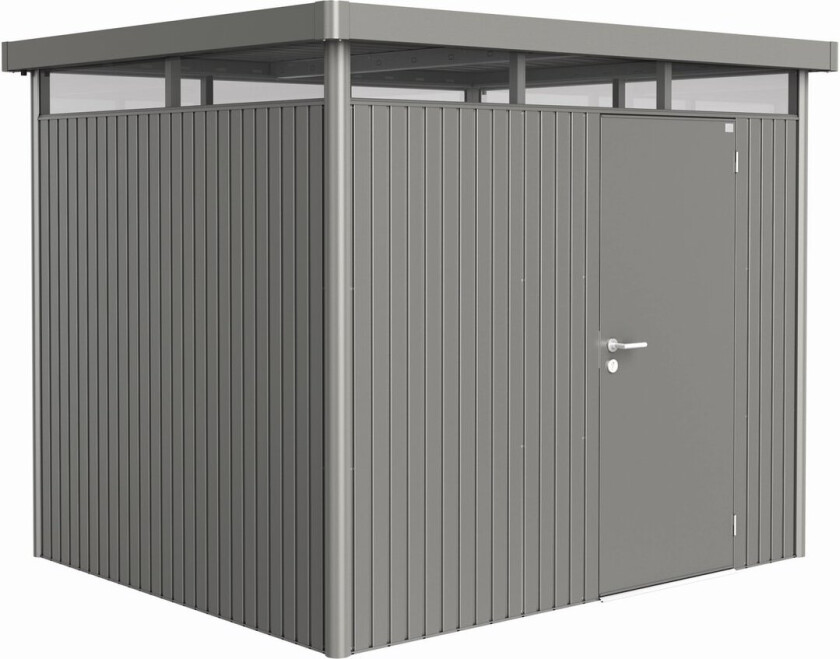 BIOHORT UTEBOD HIGHLINE H3 1 DØR KVARTSGRÅ MET.
