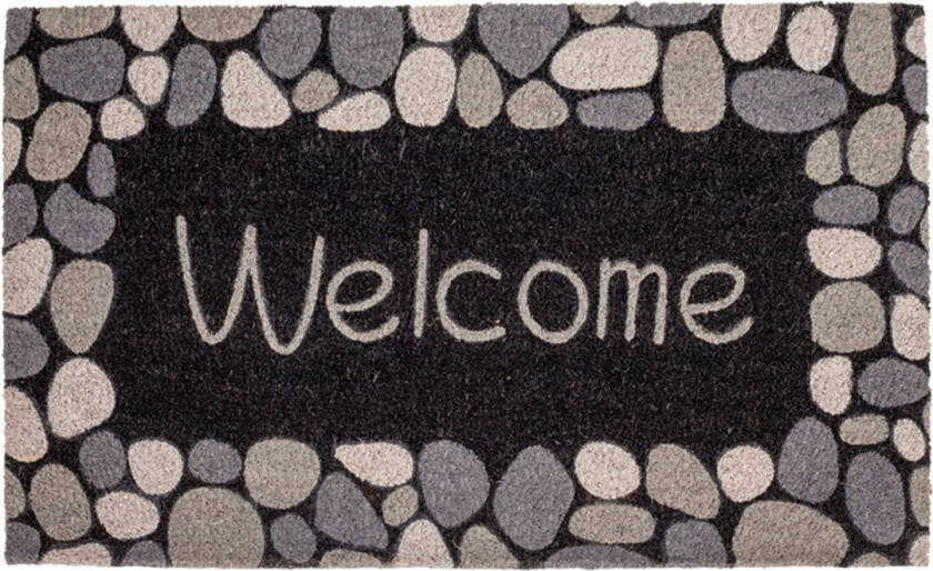 LAKO WELCOME DØRMATTE GRÅ 45X75X1,5