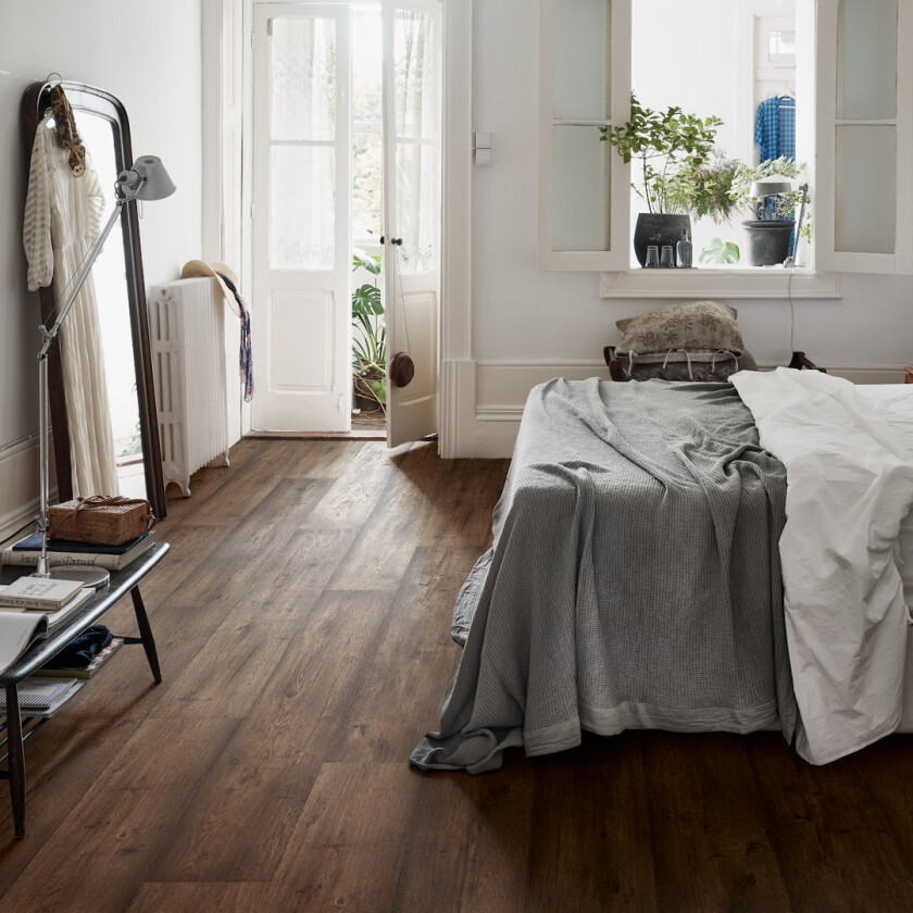 Laminatgulv Lillehammer Mature Brown Oak