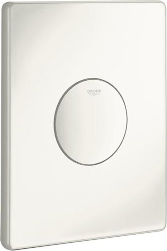 GROHE SKATE TRYKKPLATE ALPINHVIT