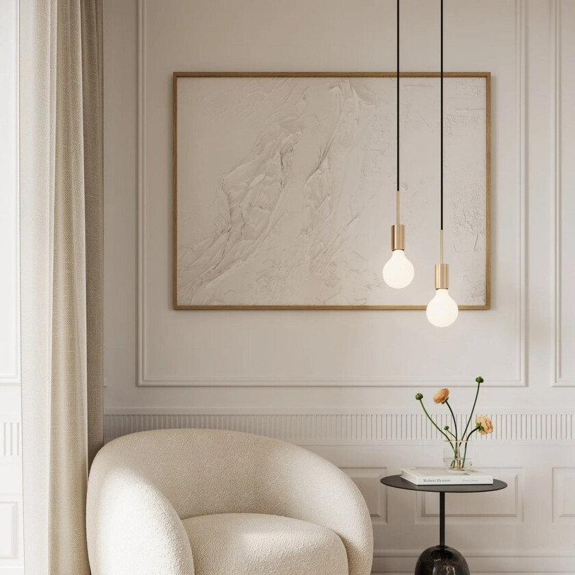 NORDLUX DECO E27 G125 CHECKED 3000K 500LM HVIT