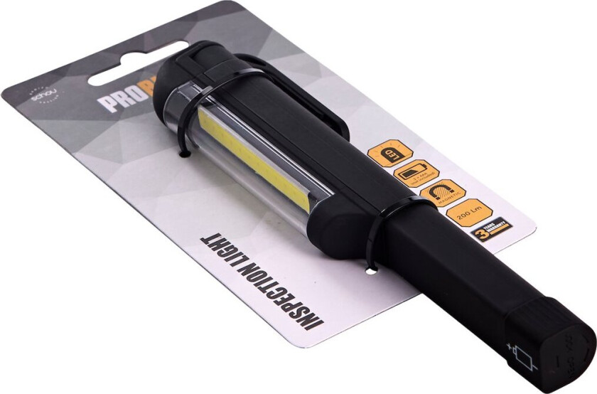 Bilde av PROBUILDER INSPEKSJONSLYKT LED 200 LUMEN 16X3.5X1.5CM