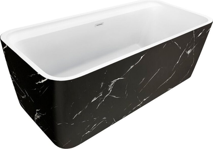 ALLIBERT KOLORA FRITTSTÅENDE BADEKAR 170X78 MARMOR