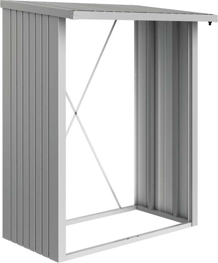 BIOHORT VEDSKJUL WOODSTOCK 150 METALLIC SØLV