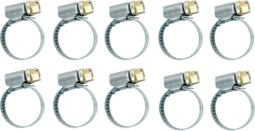 SLANGEKLEMME 25-40 MM 10 STK