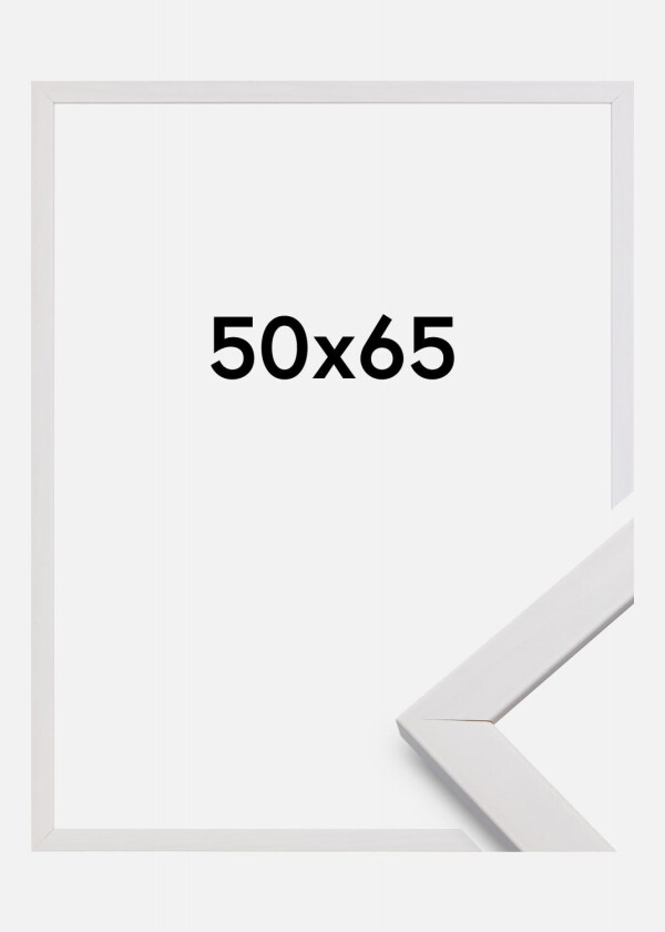 Ramme Stilren Akrylglass Hvit 50x65 Cm
