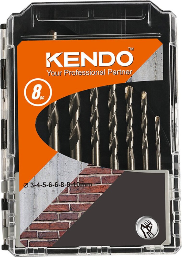 KENDO BETONGBORSETT 8 DELER