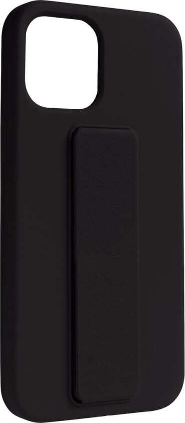 LEKI BYCPH COVER TIL IPHONE 12 PRO MAX GRIP AND STAND SILIKON SORT