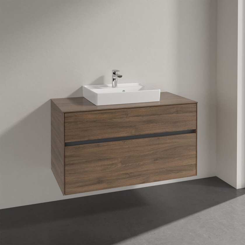 VILLEROY & BOCH COLLARO SERVANTSKAP 100 FOR SERVANT MIDT 50 M/2 SKUFFER ARIZONA EIK