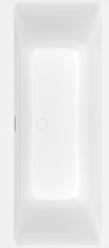 VILLEROY & BOCH SUBWAY 3.0 BADEKAR 170X75 FOR INNBYGGING STONE WHITE M/SILENTFLOW VANNPÅFYLLING