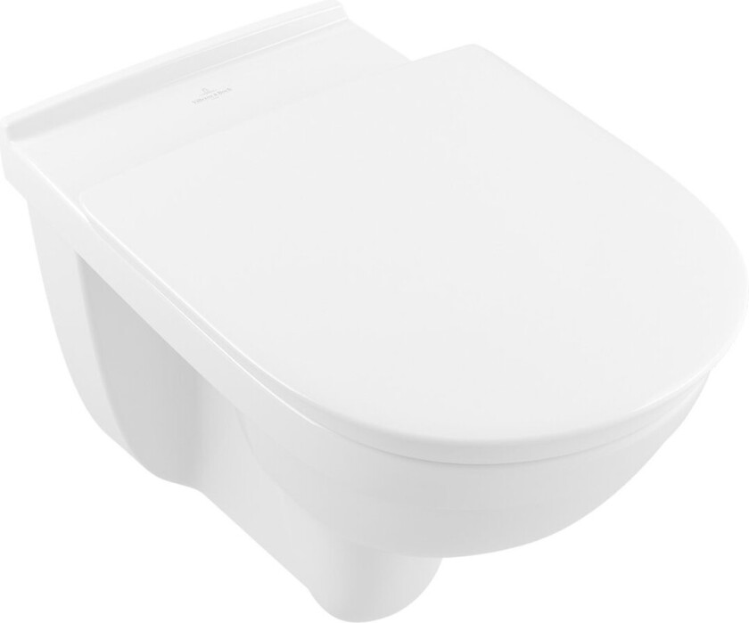 VILLEROY & BOCH VICARE VEGGSKÅL 595X360MM M/ÅPEN SPYLEKANT HVIT ALPIN