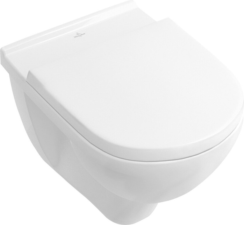 VILLEROY & BOCH O.NOVO VEGGSKÅL M/ÅPEN SPYLEKANT, HVIT ALPIN