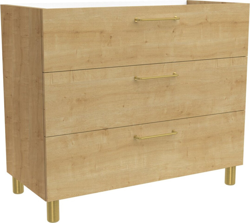 ALLIBERT KOBO UNDERSKAP 100 CM ARLINGTON EIK