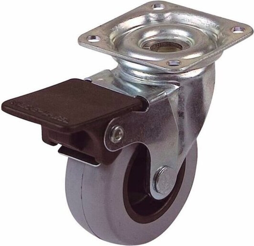 Bilde av THEOFILS MØBELHJUL 4005 Ø50MM M/BREMS 20-PK