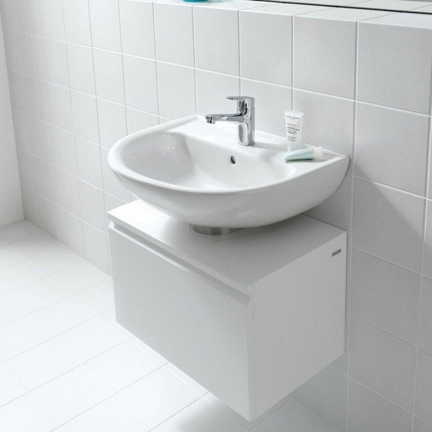 LAUFEN PRO SERVANTSKAP 45 CM 1 SKUFF & 1 INNVENDIG SKUFF HVIT MATT