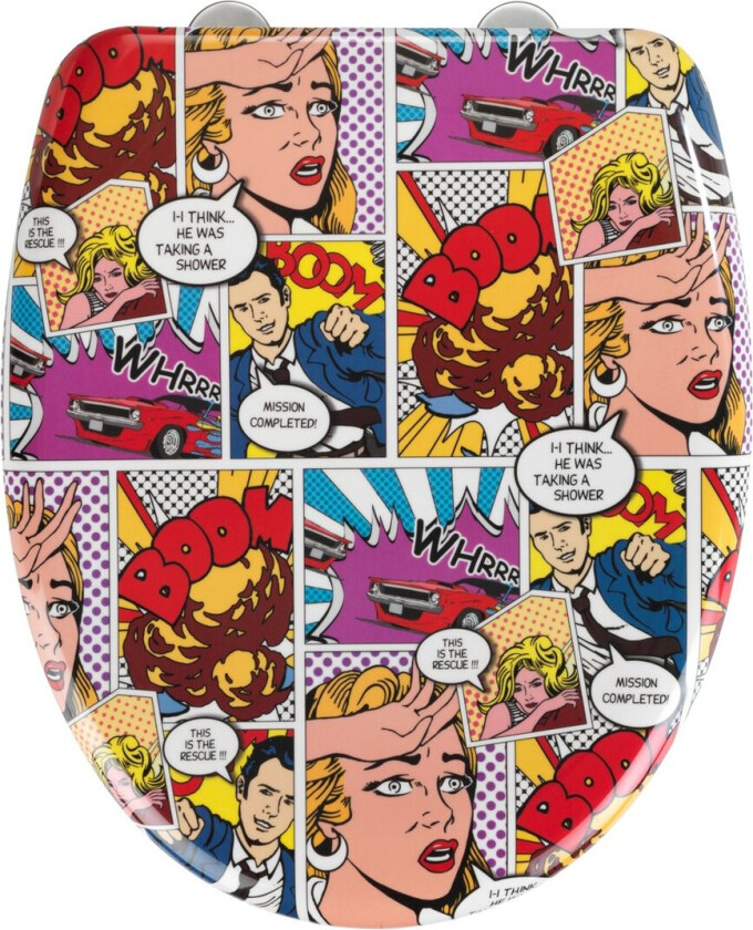 WENKO TOALETTSETE POP-ART