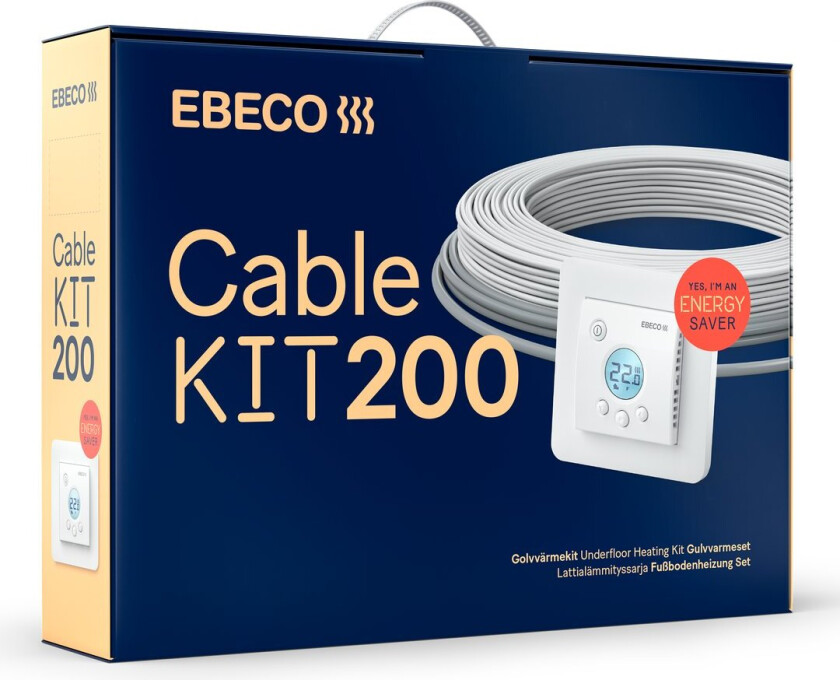 Bilde av EBECO CABLE KIT 205 187M 2080W