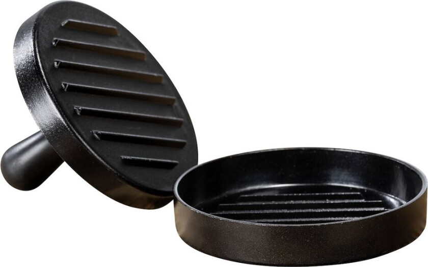 WENKO OUTDOOR PATTY BURGER PRESSER, SORT