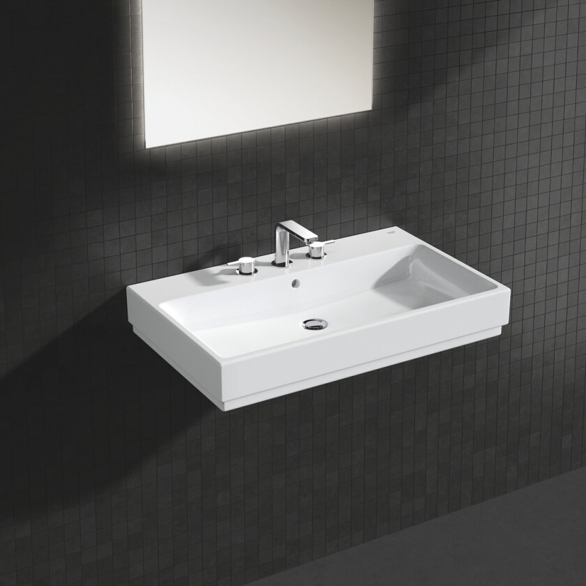 GROHE LINEARE M 3-HULLS SERVANTBATTERI KROM