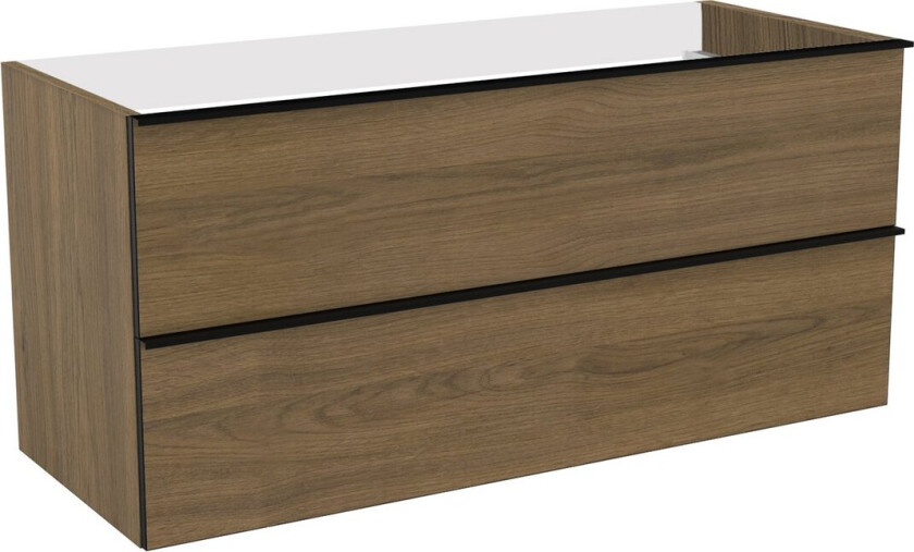 ALLIBERT LOFTGAME UNDERSKAP 120 CM COGNAC EIK