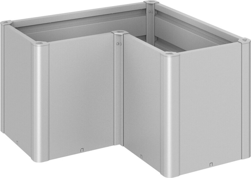 BIOHORT HØYBED BELVEDERE MIDI L100 SØLV METALLIC
