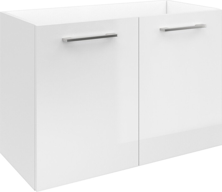 ALLIBERT NANO UNDERSKAP 80 CM ALPINE HVIT HØYGLANS