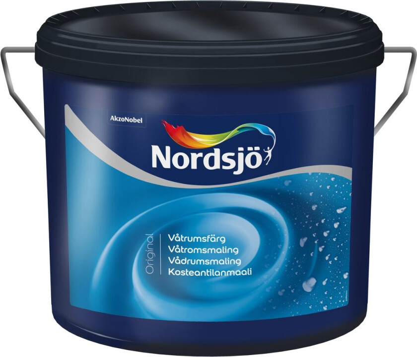 NORDSJØ ORIGINAL VÅTROMSMALING BW 1L