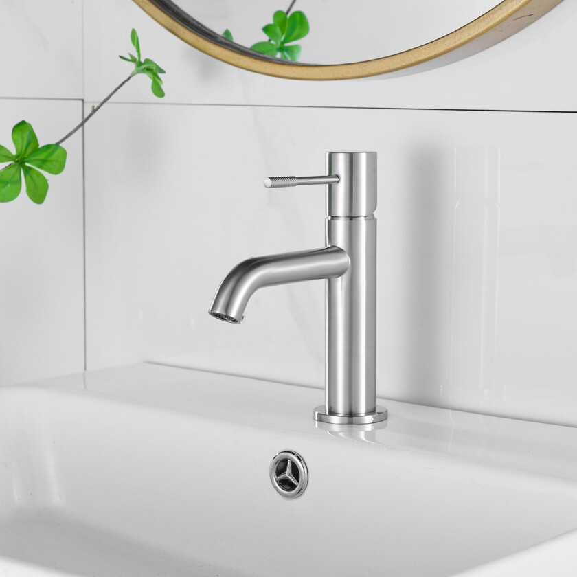 CELESTE ELY SERVANTBATTERI BØRSTET STÅL