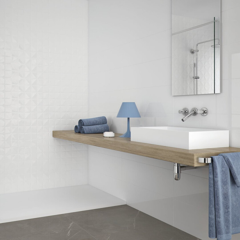 BLANCO BRILLO 30X60 CM