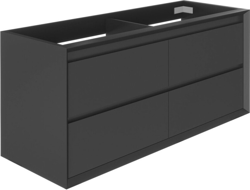 ALLIBERT DELTA UNDERSKAP 120 CM MATT SORT