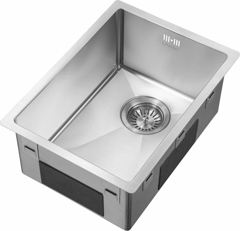 LAVABO KUBUS 282 SOFT KJØKKENVASK RUSTFRITT STÅL