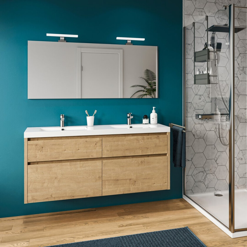 ALLIBERT ASTON DOBB. UNDERSKAP 140 CM ARLINGTON EIK