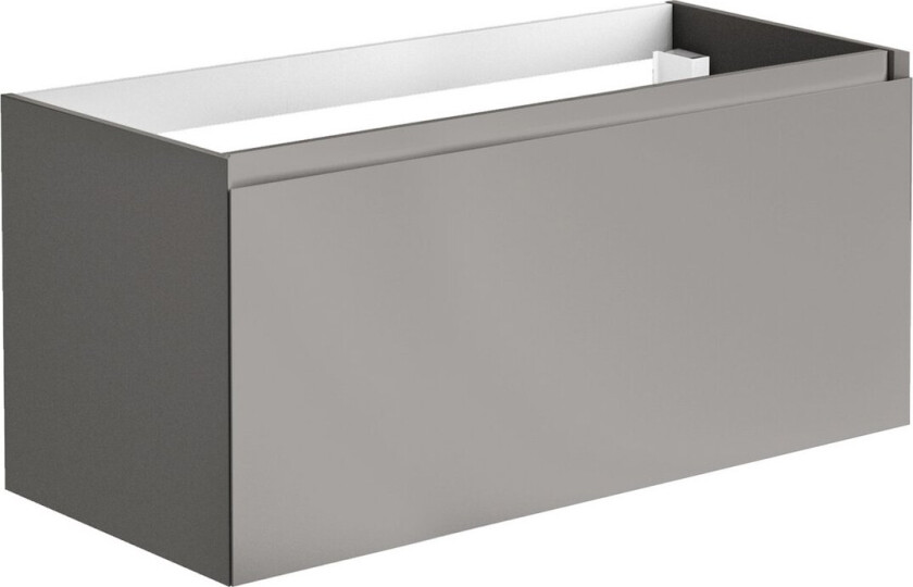 ALLIBERT NORDIK UNDERSKAP 100 CM ULTRA MATT GRÅ