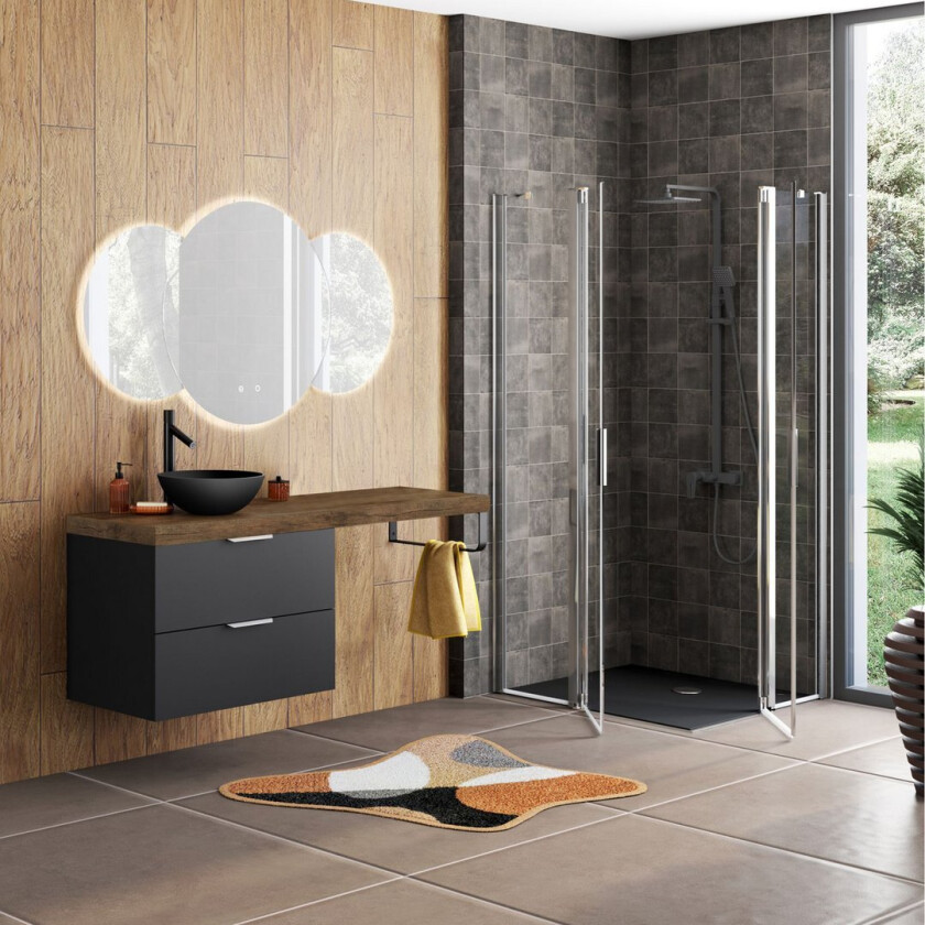 ALLIBERT PLAY UNDERSKAP 80 CM MATT SORT