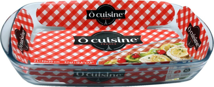 CUISINE ILDFAST FORM REKTANGULÆR 32X20 CM