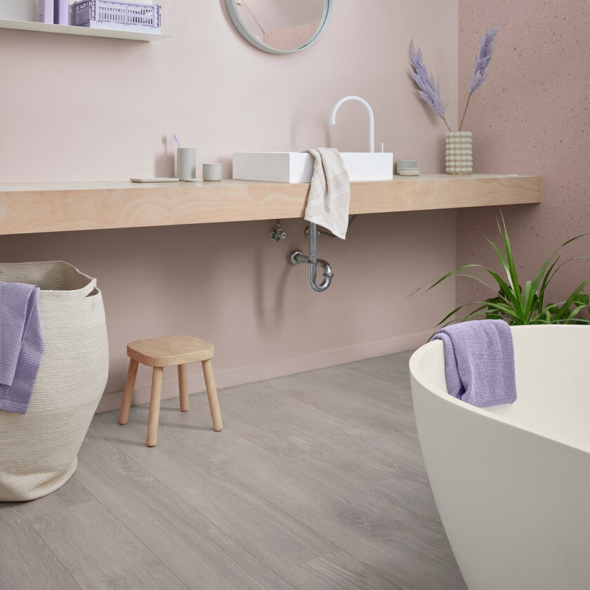 Laminatgulv Ocean 8 V4 Jazz Light Grey