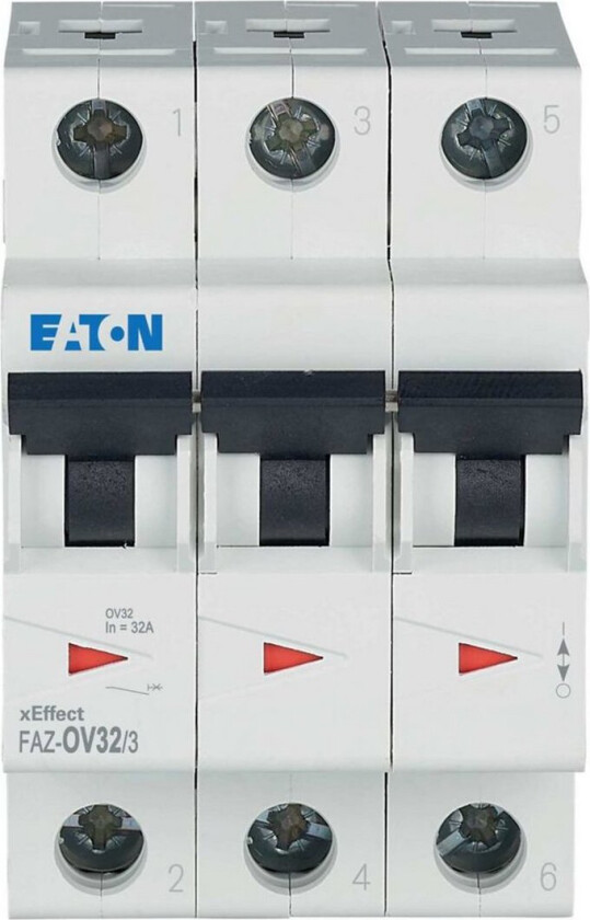 EATON OVERBELASTNINGSVERN 3-POL 32A