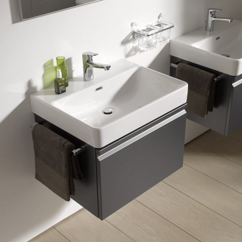 LAUFEN PRO S SERVANTSKAP 52 CM 1 SKUFF & 1 INNVENDIG SKUFF GRAFITTGRÅ