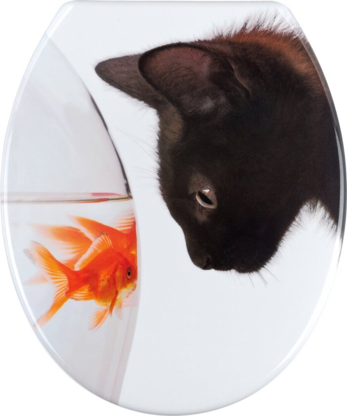 WENKO TOALETTSETE FISH AND CAT