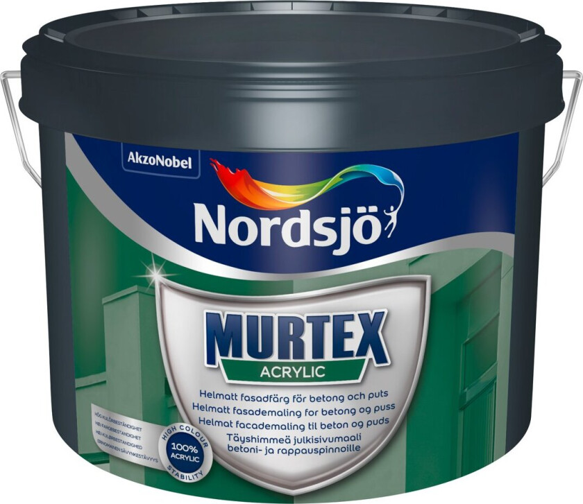 NORDSJØ MURTEX ACRYLIC BW 10 L