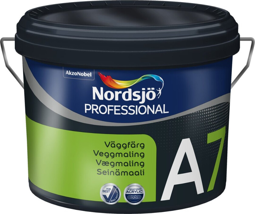 NORDSJØ PROFESSIONAL A7 VEGGMALING BC 9,3 L