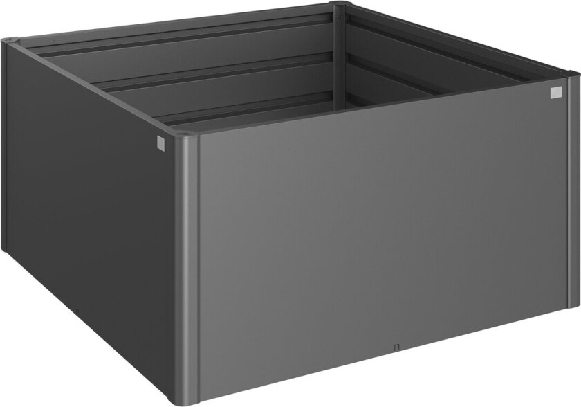 BIOHORT HØYBED 1,5 X 1,5, MØRK GRÅ METALLIC