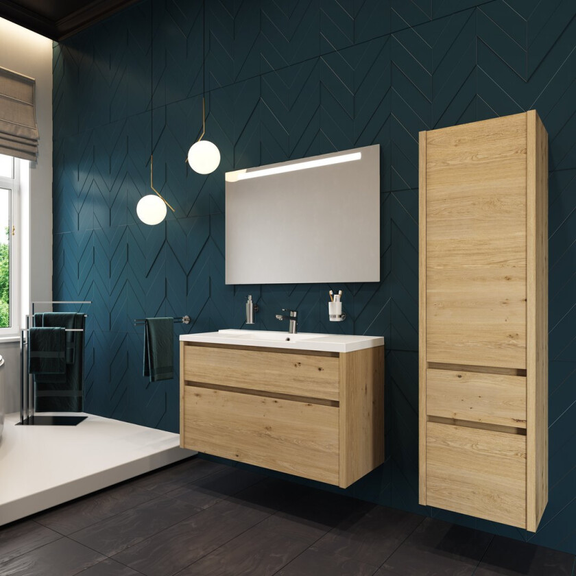 ALLIBERT ASTON UNDERSKAP 80 CM ARLINGTON EIK