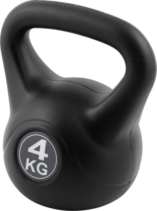 INSHAPE KETTLEBELL 4KG M/SEMENT